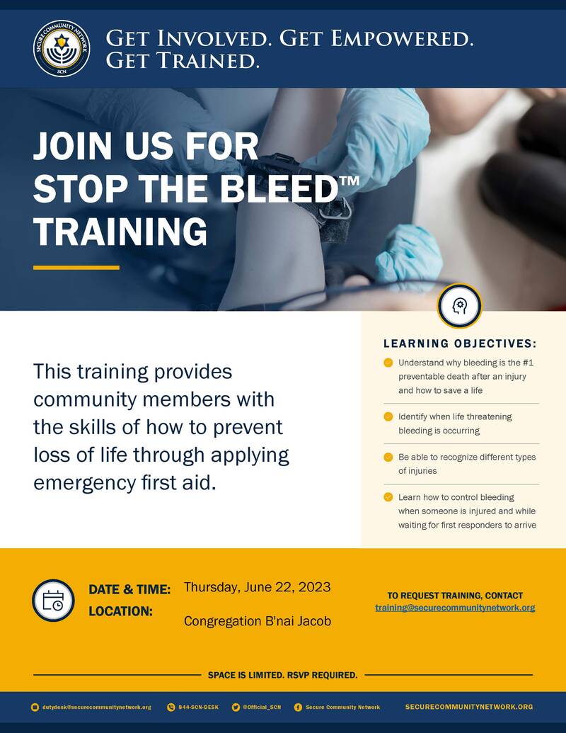 Banner Image for Stop the Bleed Training